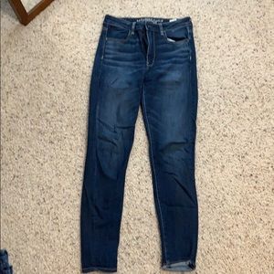 American Eagle super high rise jegging